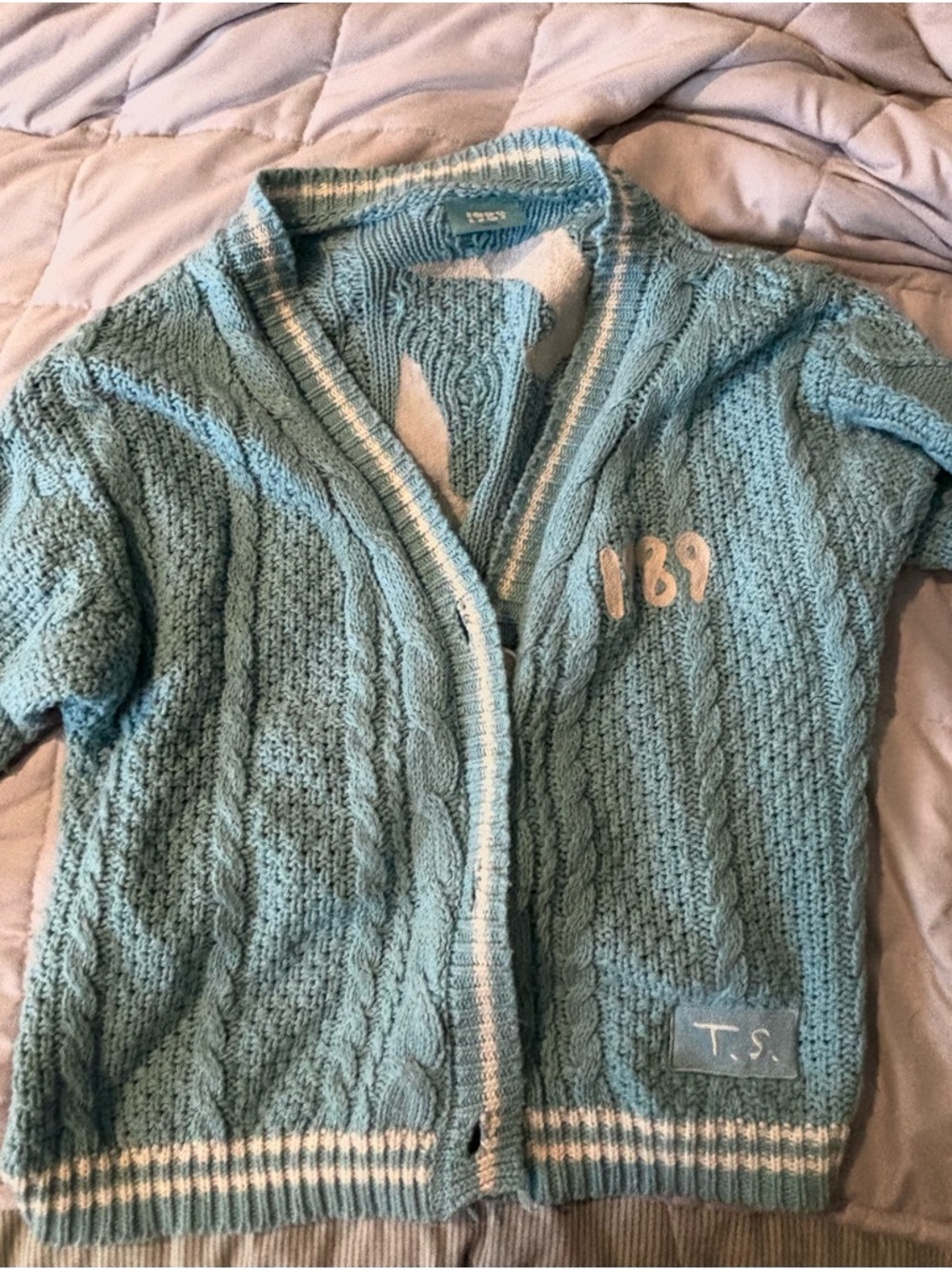 Taylor Swift 1989 Cozy Cable-Knit Cardigan